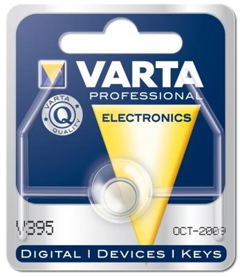 Varta Knoopcel 395 1.55 V 1 stuk(s) 38 mAh Zilveroxide SILVER Coin V395/SR57 Bli 1