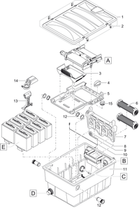 Spare gasket partition BioT. ScreenMatic