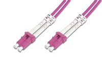 Digitus LC/LC, 7 m Glasvezel kabel Roze - thumbnail