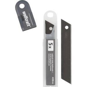 Wolfcraft 4208000 Afbreekmesjes Profi-Sharp 18 mm zwart 1 stuk(s)