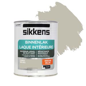 Sikkens Binnenlak Hoogglans 750 ml Leemgrijs