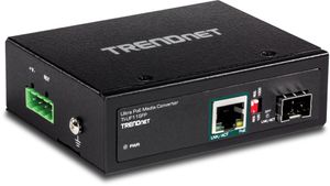 Trendnet TI-UF11SFP netwerk media converter Intern 1000 Mbit/s Zwart