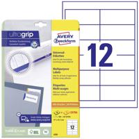 Avery-Zweckform 4781 Universele etiketten 97 x 42.3 mm Papier Wit 360 stuk(s) Permanent hechtend Inkjet, Laser (zwart/wit), Laser (kleur), Kopiëren