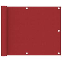 Bussandri Exclusive - Balkonscherm 75x300 cm oxford stof rood