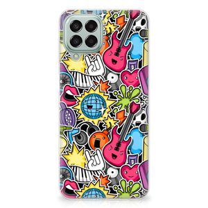 Samsung Galaxy M33 Silicone Back Cover Punk Rock