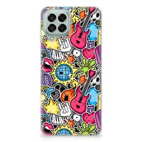 Samsung Galaxy M33 Silicone Back Cover Punk Rock - thumbnail