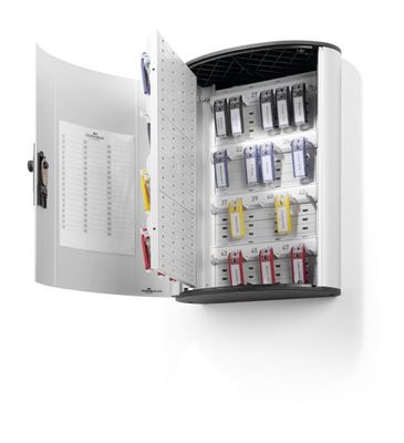 Durable Sleutelkast KEY BOX CODE 48 197623 Aantal haken 48 Metallic-zilver