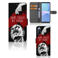 Sony Xperia 10 III Portemonnee Hoesje Zombie Blood