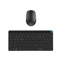 JLab Go Bundle Draadloos toetsenbord, muis, bluetooth, muis en toetsenbord, klein, met 2,4 GHz radiografisch multi-device toetsenbord met muis, draadloos toetsenbord & muis voor