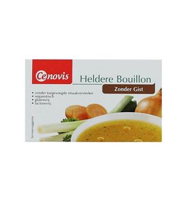 Heldere bouillon gistvrij tabletten