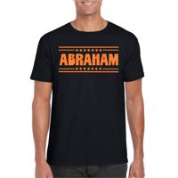 Bellatio Decorations Verkleed shirt voor heren - abraham - zwart - glitter - verjaardag/themafeest 2XL  -