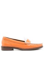 Sarah Chofakian mocassins Laine en daim - Orange