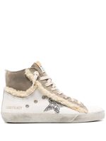 Golden Goose baskets montantes Francy - Blanc