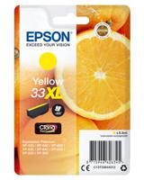 Epson Oranges Singlepack Yellow 33XL Claria Premium Ink - thumbnail