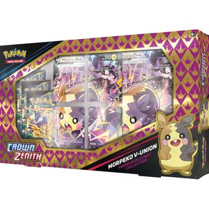 Pokémon TCG Crown Zenith Morpeko V-Union Premium Playmat Collection