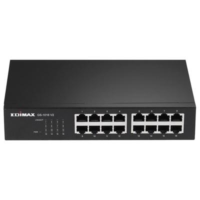 Edimax GS-1016V2 16-poorts Gigabit Switch Edimax GS-1016V2 16-poorts Gigabit Switch