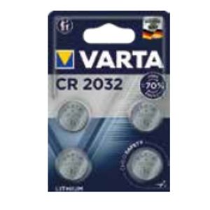 Varta 06032 101 404 huishoudelijke batterij Wegwerpbatterij CR2032 Lithium