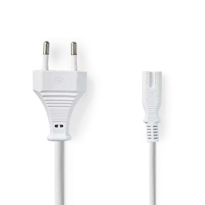 Nedis PCGP11040WT20 electriciteitssnoer Wit 2 m C7 stekker