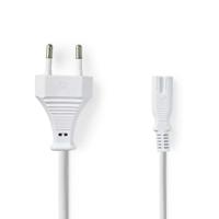 Nedis PCGP11040WT20 electriciteitssnoer Wit 2 m C7 stekker