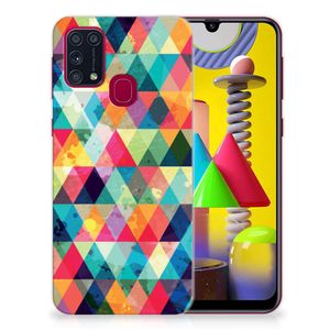 Samsung Galaxy M31 TPU bumper Geruit