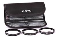 Hoya NAAL Lens SET2 (+1 +2 +4) Close-up Kit zwart 62 mm