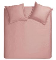 Cinderella Dekbedovertrek Sundays Satijn Rose Pink-2-persoons (200 x 200/220 cm)