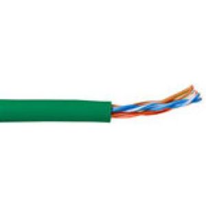 ACT CAT5E U/UTP soepel patch groen 305 m