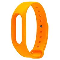 By Qubix - Compatible met Xiaomi Mi band 2 bandje voor CA0600B - Oranje - Compatible Xiaomi bandje