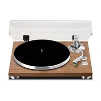 TEAC TN-400BT-X HiFi Bluetooth Draaitafel met riemaandrijving (33/45/78 rpm, MM-pickups, aluminium spuitgietplaat) walnootbruin