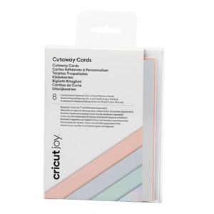 Cricut Cut-Away Cards Pastel A2 (10,8 cm x 14 cm) 8-pack