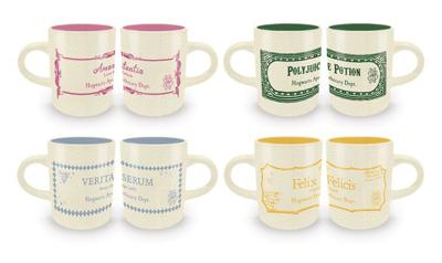 Harry Potter Espresso Mugs 4-Pack Potions Collection