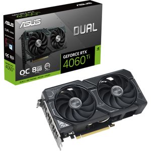 DUAL GeForce RTX 4060 Ti OC Edition 8GB GDDR Grafische kaart