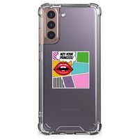 Samsung Galaxy S21 Plus Anti Shock Bumper Case Popart Princess