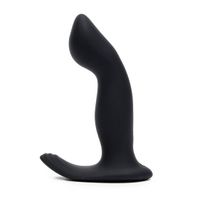 Sensation Rechargeable P-Spot Vibrator - Black - thumbnail