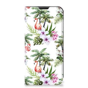 Samsung Galaxy Xcover 6 Pro Hoesje maken Flamingo Palms