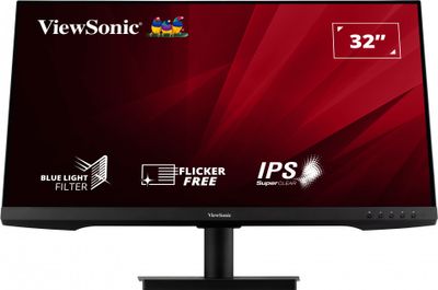 Viewsonic VA3209-2K-MHD LED-monitor Energielabel F (A - G) 80 cm (31.5 inch) 2560 x 1440 Pixel 16:9 4 ms HDMI, DisplayPort, Audio, stereo (3.5 mm jackplug)