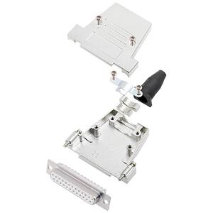 encitech DTSL25-SJSRG-T-DMS-W-K 6355-8087-33 D-sub female connectorset 180 ° Aantal polen: 25 Soldeerkelk 1 stuk(s)