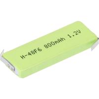 Mexcel HPE-F6-800 Speciale oplaadbare batterij Prismatisch Z-soldeerlip NiMH 1.2 V 770 mAh