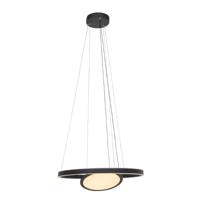 Steinhauer Led hanglamp Ringlux 2x led zwart 3514ZW