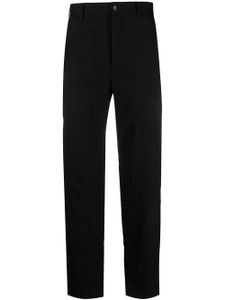 Black Comme Des Garçons pantalon de costume à taille haute - Noir