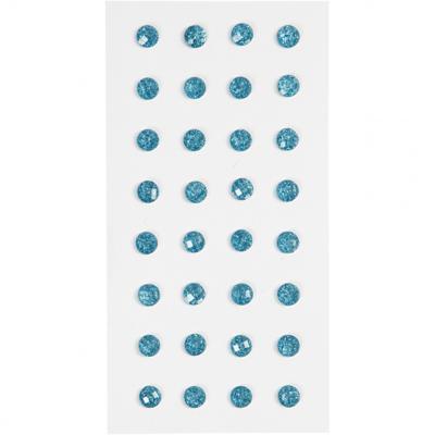 Happy Moments strasstenen lichtblauw 8 mm 32 stuks Happy Moments strasstenen lichtblauw 8 mm 32 stuks