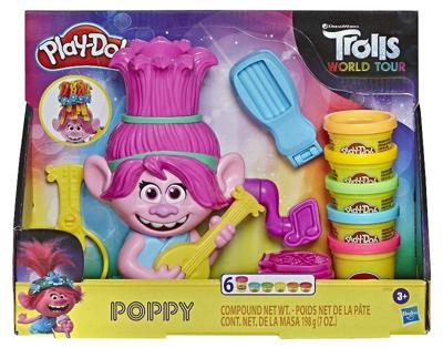 Play-doh - Pate A Modeler - Poppy, Regenbooghaar - Queen Of Trolls