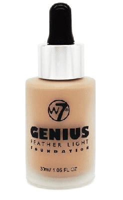 W7 Genius Foundation - Natural Beige 30ml