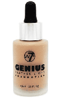 W7 Genius Foundation - Natural Beige 30ml