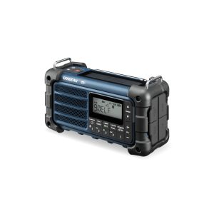 Sangean MMR-99 Outdoorradio DAB+, DAB, VHF (FM) Noodradio, Bluetooth Zonnepaneel, Spatwaterbestendig, Stofdicht, Zaklamp Blauw