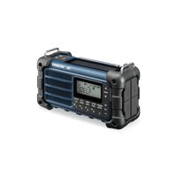 Sangean MMR-99 Outdoorradio DAB+, DAB, VHF (FM) Noodradio, Bluetooth Zonnepaneel, Spatwaterbestendig, Stofdicht, Zaklamp Blauw - thumbnail