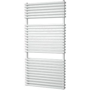 Handdoekradiator Florion Dubbel 1216 x 600 mm Zilver metallic