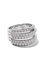 De Beers Jewellers bague Micropavé Classic en or blanc 18ct et diamants - Argent - thumbnail