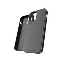 Gear4 Holborn Slim - Achterzijde behuizing voor mobiele telefoon - polycarbonaat, D3O, thermoplastic polyurethaan (TPU) - zwart - ultraslank ontwerp - voor Apple iPhone 12 mini