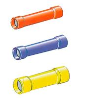 B&M Geïsoleerde connectoren R 1,5 (EX1628R/1,6), zwart, BM00160